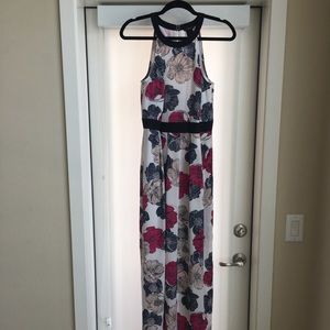 Ann Taylor Floral Print Maxi Dress
